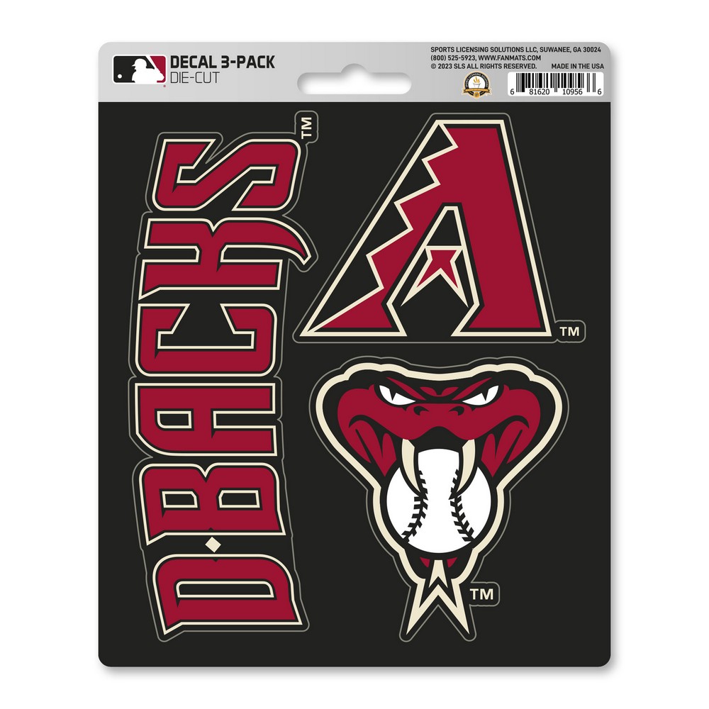 Arizona Diamondbacks Piece Decal Sticker Set