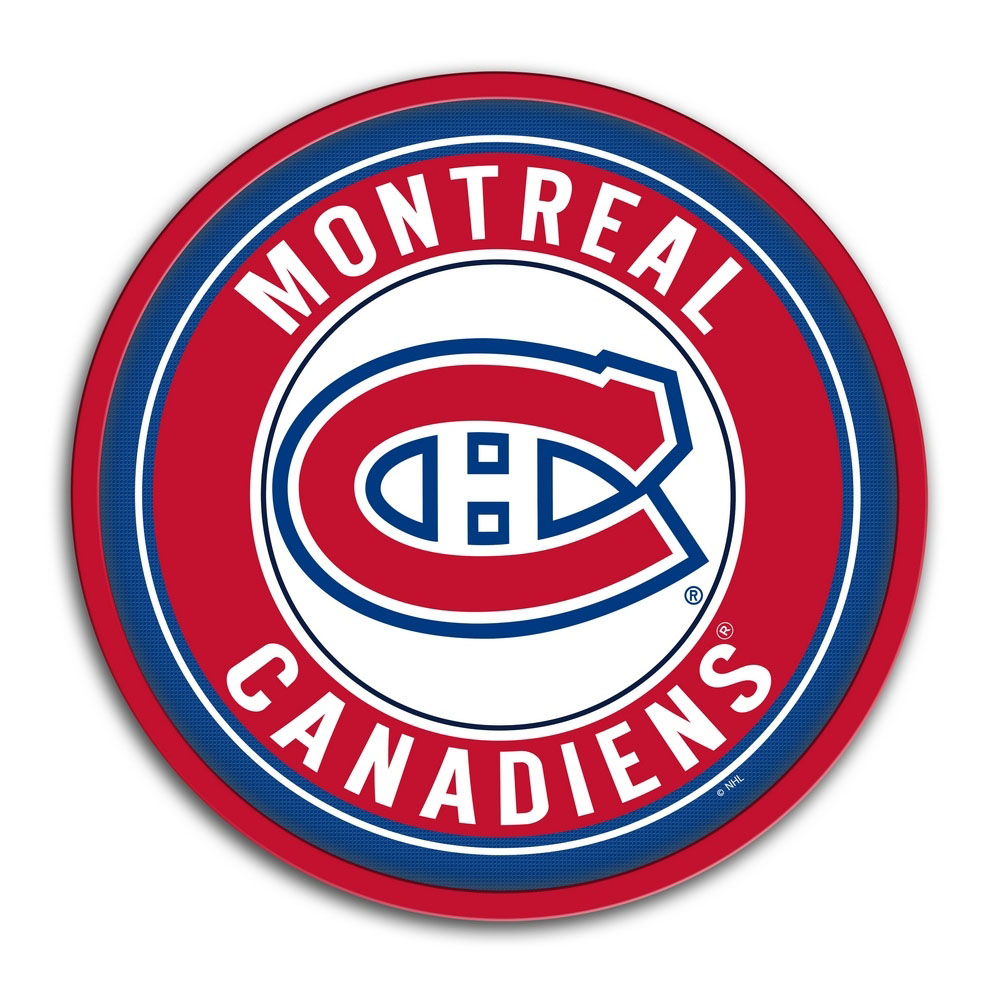 Montreal Canadiens: Modern Disc Wall Sign