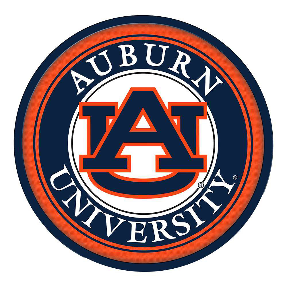 Auburn Tigers: Modern Disc Wall Sign