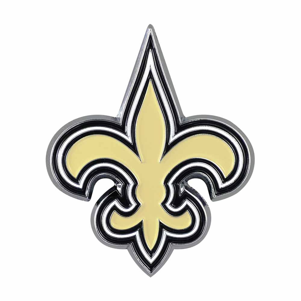 New Orleans Saints 3D Color Metal Emblem, 22587