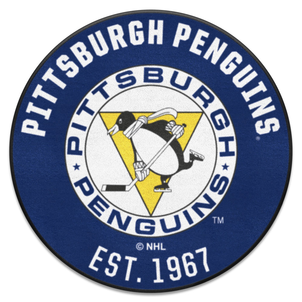 Retro Penguins Logo 