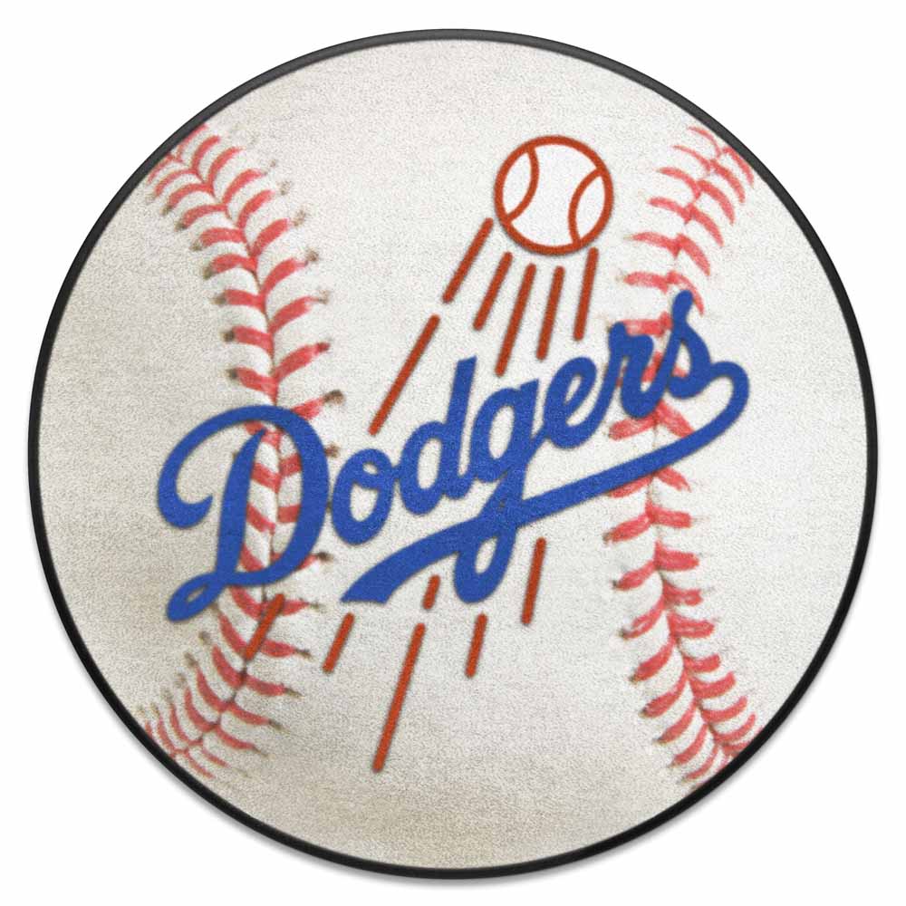 Los Angeles Dodgers store Smiley Face Tufted Rug