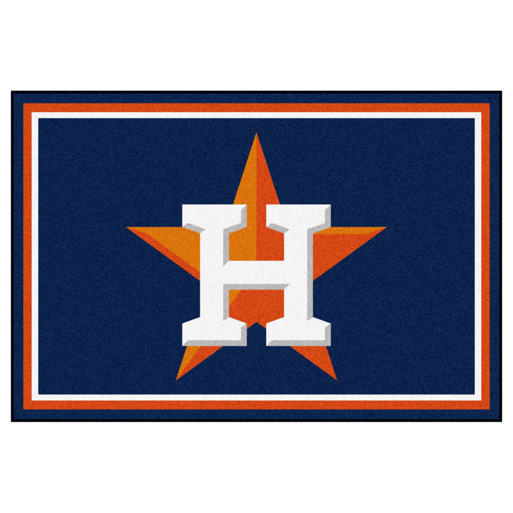 Houston Astros 5ft. x 8 ft. Plush Area Rug, 7062