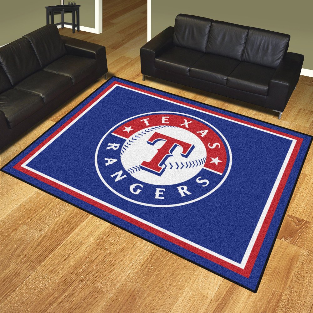 MLB - Texas Rangers 8'x10' Rug