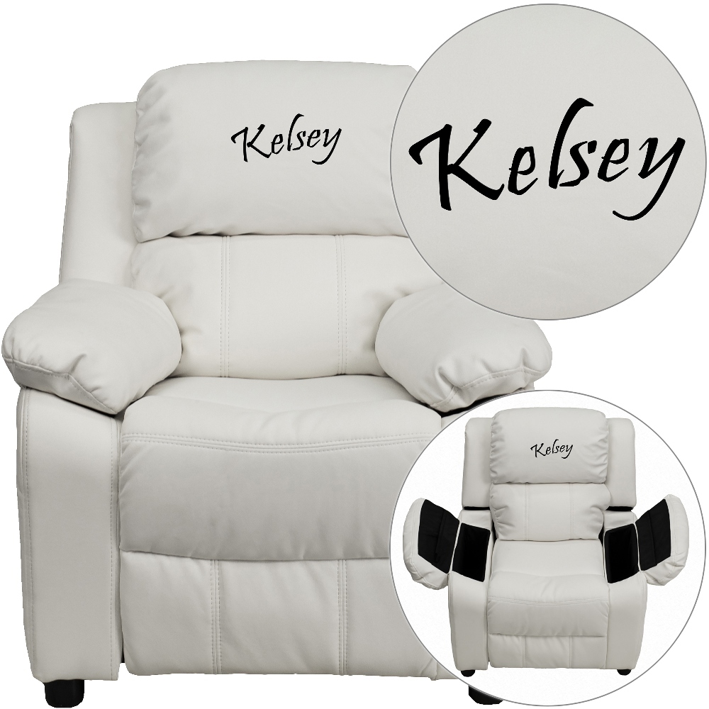 Personalized best sale kid recliner