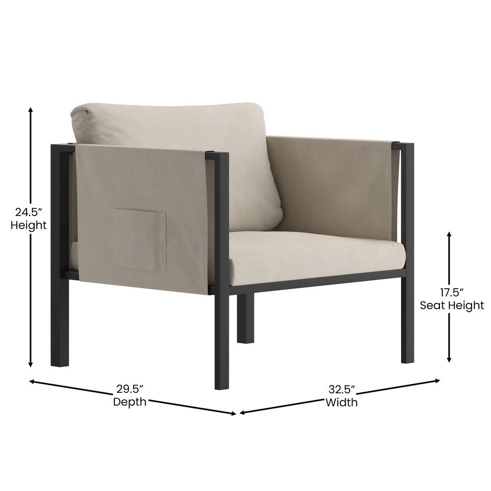 Patio outlet chair height